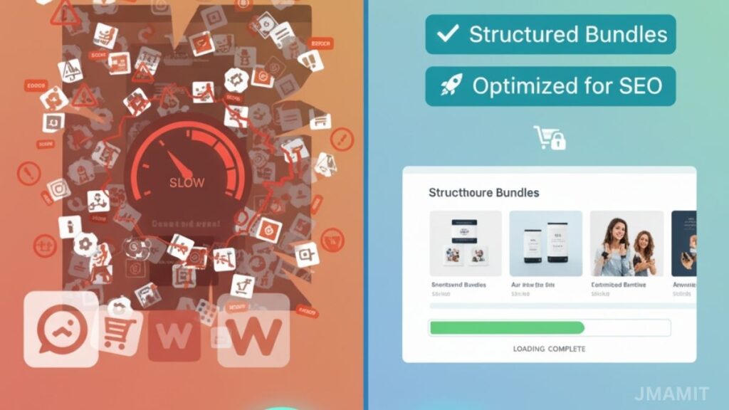 How to structure bundles without plugin overload